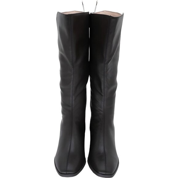 Journee Collection Women's Devri Tall Boots Black Extra Wide Calf US 8W - Picture 5 of 6